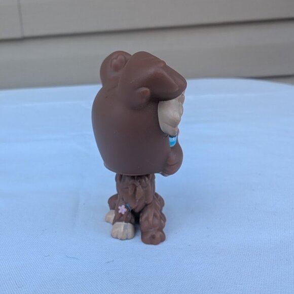 LPS Littlest Pet Shop White and Tan Bunny #322 Brown Schnauzer #2270 - Picture 5 of 10